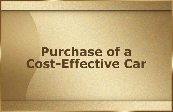 Purchase of a Cost-Effective Car