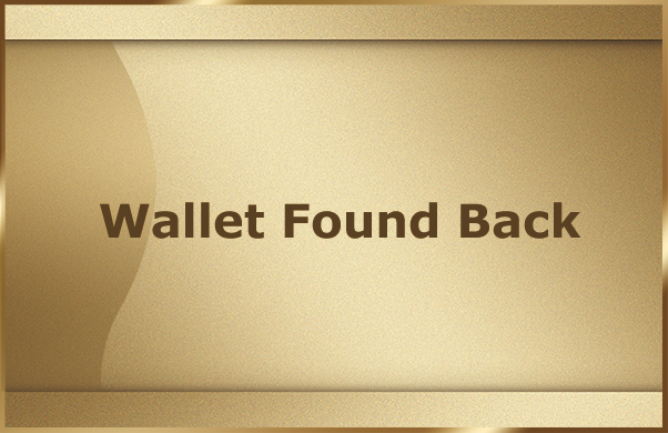 Wallet Found Back